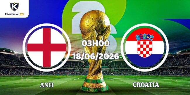 Soi Kèo Anh Vs Croatia Lúc 03h00 18/06 World Cup 2026